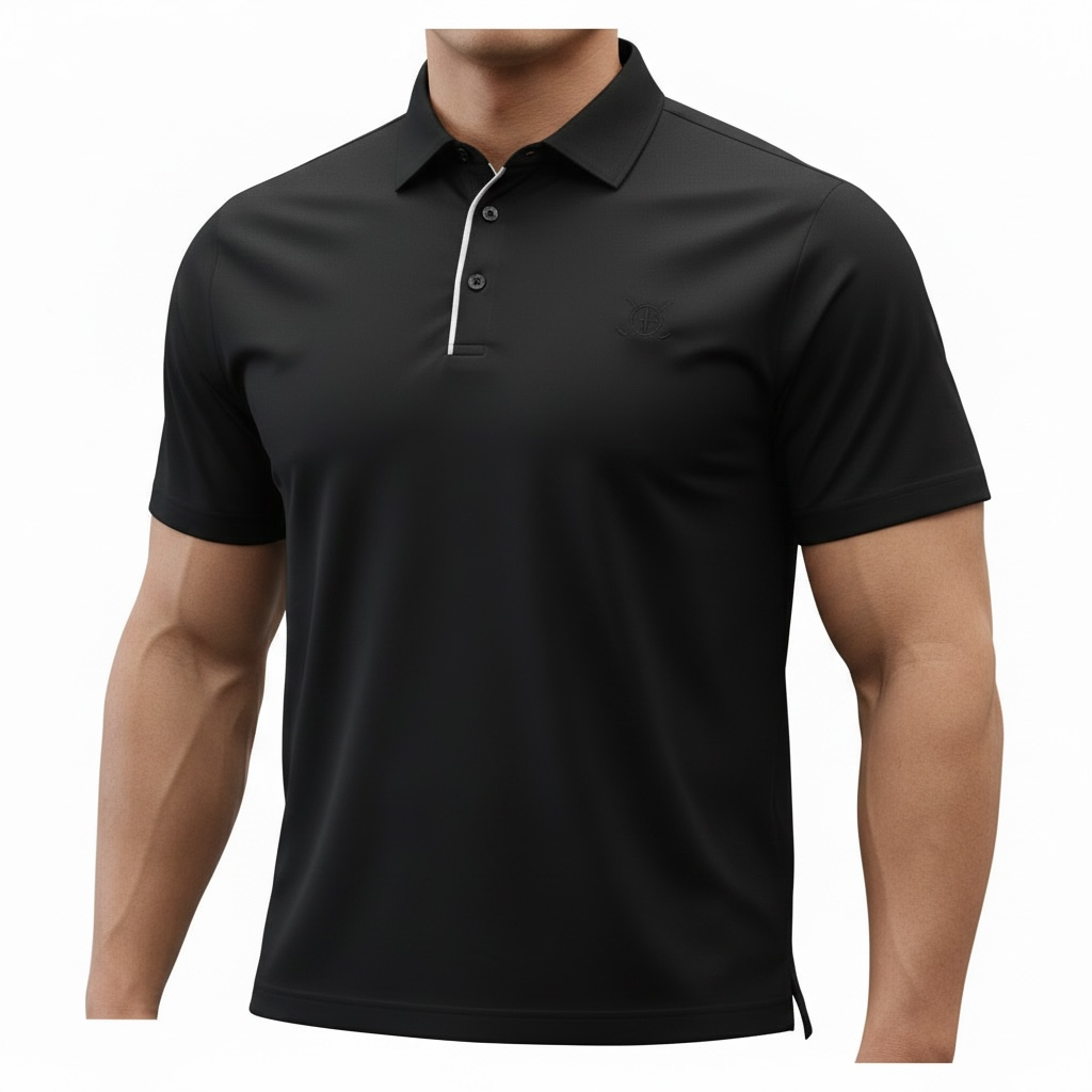 Men’s Black Polo