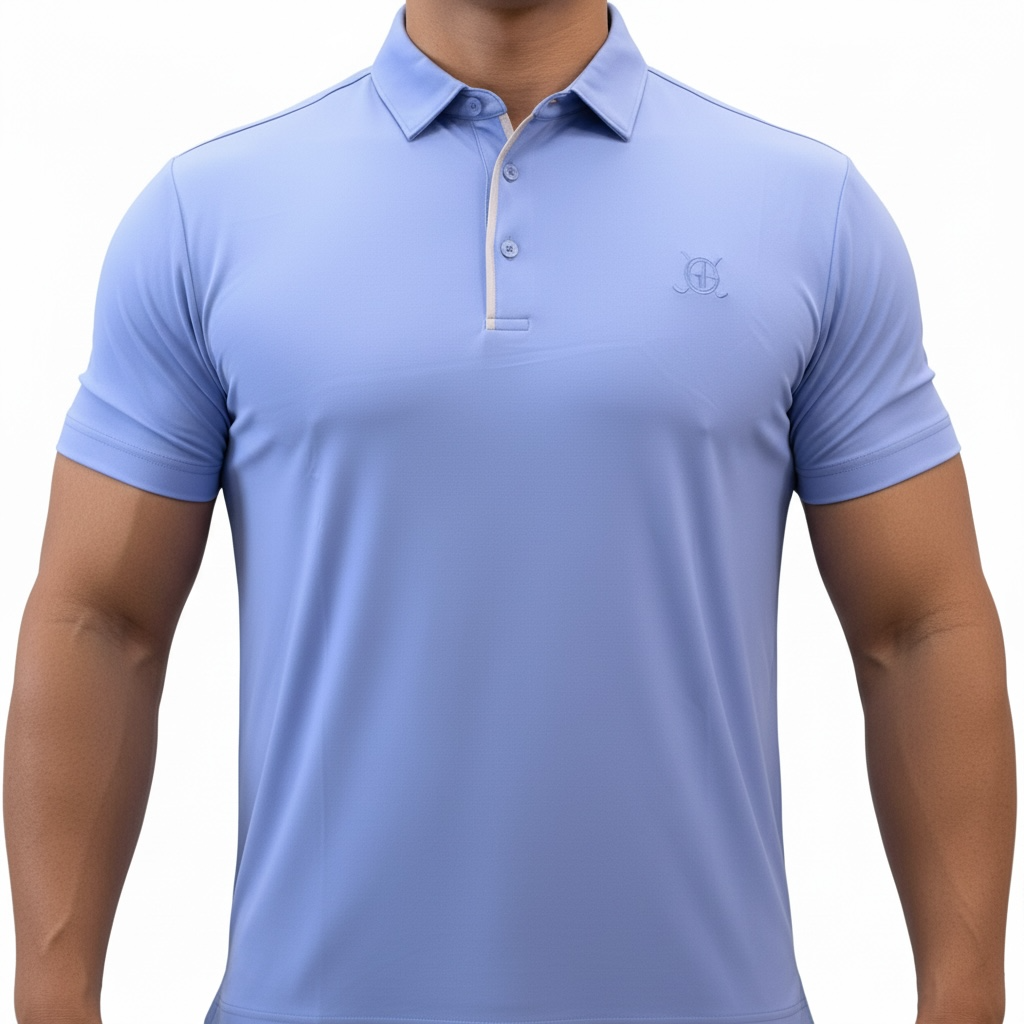 Men’s Light Blue Polo